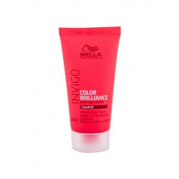 Wella Professionals Invigo Color Brilliance 30 ml maska na vlasy pro ženy na barvené vlasy; na hrubé vlasy