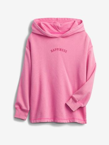 GAP Oversized Mikina dětská Růžová