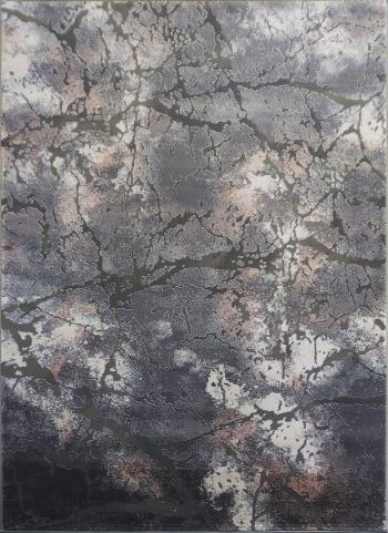 Berfin Dywany  120x180 cm Kusový koberec Zara 9651 Pink Grey - 120x180 cm Šedá