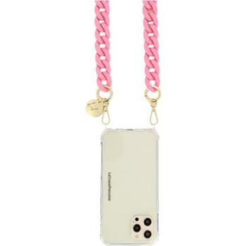 La Coque Francaise Sarah phone chain pink mat  (LE304681)