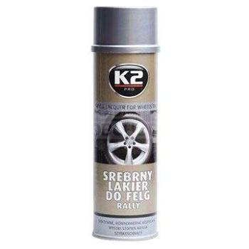 K2 SILVER LACQUER FOR WHEELS RALLY 500 ml - stříbrný lak na kola (amL332)