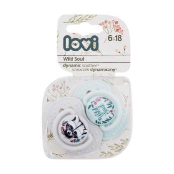 LOVI Wild Soul Dynamic Soother Boy 6-18m 2 ks dudlík pro děti