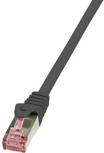 Síťový kabel RJ45 LogiLink CQ2053S, CAT 6, S/FTP, 2.00 m, černá
