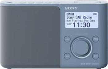 Přenosné rádio Sony XDR-S61D, AUX, modrá