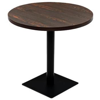 Bistro stůl MDF a ocel kulatý 80x75 cm (245610)