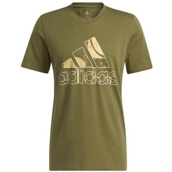 adidas ART BOS G TEE Pánské tričko, khaki, velikost L