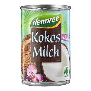 Krém kokosový 22 % tuku 400 ml BIO   DENNREE