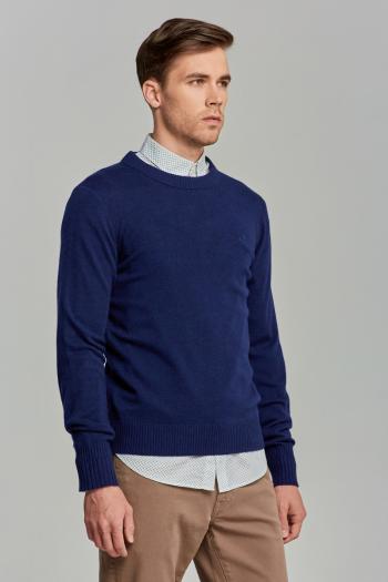 SVETR GANT D1. CASHMERE C-NECK modrá M