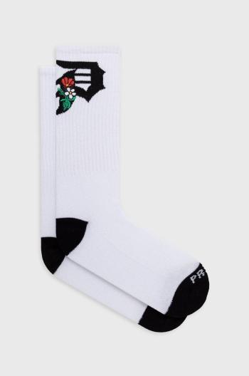 Ponožky Primitive pánské, bílá barva