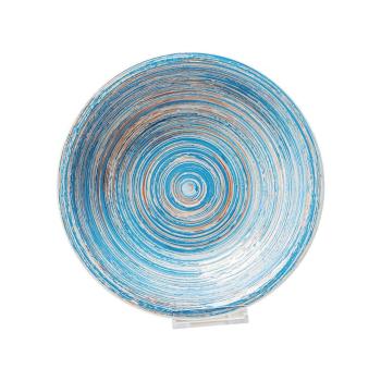 Sada 4 ks − Talíř Deep Swirl Blue Ø21 cm