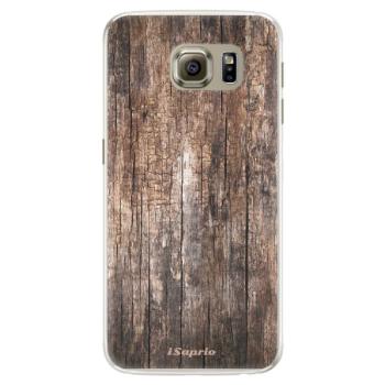 Silikonové pouzdro iSaprio - Wood 11 - Samsung Galaxy S6 Edge