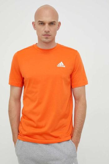 Tréninkové tričko adidas Performance Designed To Move oranžová barva