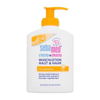 SebaMed Baby Washing Lotion Skin & Hair With Calendula 200 ml sprchový gel pro děti