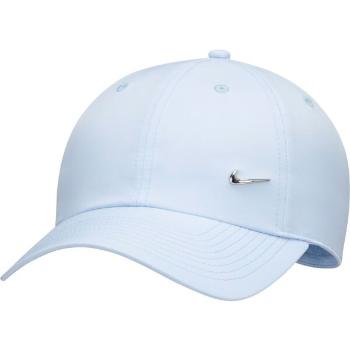 Nike NSW DF H86 METAL SWOOSH CAP U Kšiltovka, světle modrá, velikost UNI