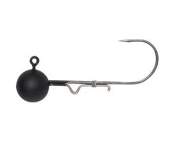 Savage gear jigová hlavička tungsten ball jighead matt black 1/0 - 2 g