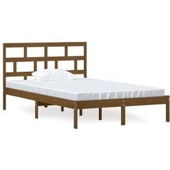 Rám postele medově hnědý masivní borovice 120 × 200 cm, 3101216 (3101216)