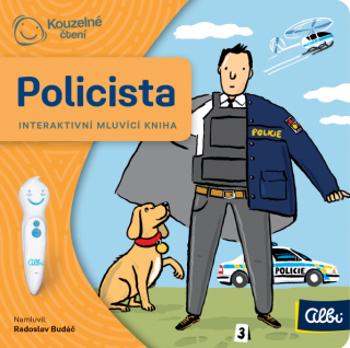 Minikniha povolání - Policista - Kouzelné čtení Albi