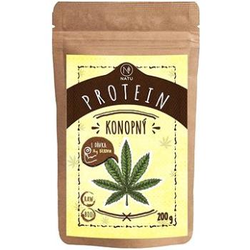 NATU Konopný protein BIO 200 g (8595653804881)