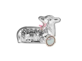 Forma 3D velikonoční beránek Spring Lamb stříbrná Nordic Ware