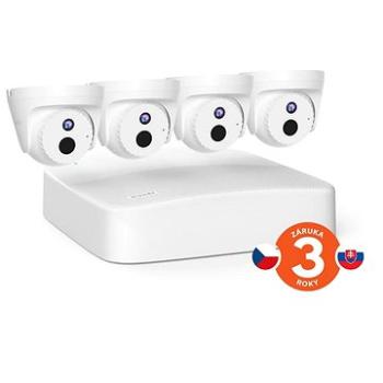 Tenda K4P-4CR Video PoE Security Kit 4MP, 4-kanálový 4MP PoE NVR + 4 ks 4MP PoE venkovních kamer s I (K4P-4CR)