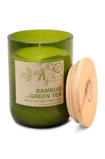 Paddywax Vonná sójová svíčka Bamboo & Green Tea 226 g