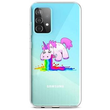 TopQ Samsung A52 silikon Rainbow Splash 57406 (Sun-57406)