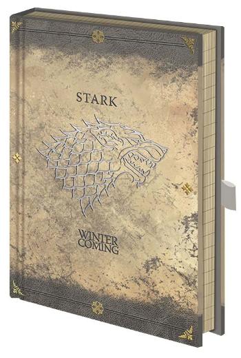 Zápisník Hra o trůny - Stark A5