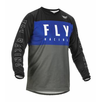 Motokrosový dres Fly Racing F-16 USA 2022 Blue Grey Black