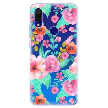 Odolné silikonové pouzdro iSaprio - Flower Pattern 01 - Xiaomi Redmi 7