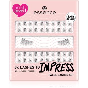 Essence LASHES TO IMPRESS umělé řasy (výhodné balení)