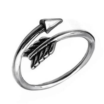 Šperky4U Ocelový prsten šíp - velikost 60 - OPR1886-60