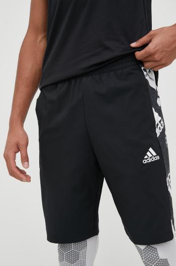 Kraťasy adidas pánské, černá barva