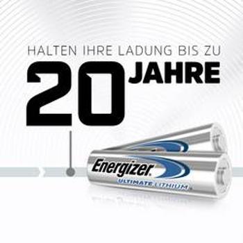 Tužková baterie AA lithiová Energizer Ultimate FR6, 3000 mAh, 1.5 V, 10 ks