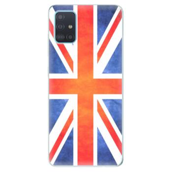 Odolné silikonové pouzdro iSaprio - UK Flag - Samsung Galaxy A51