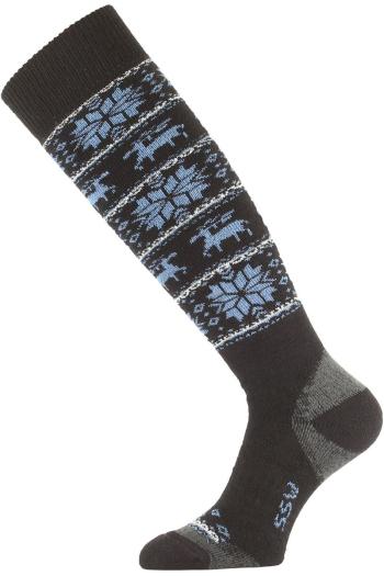 Lasting SSW 905 černá merino ponožky lyžařské Velikost: (46-49) XL ponožky