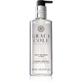 Grace Cole White Nectarine & Pear jemné tekuté mýdlo na ruce 300 ml