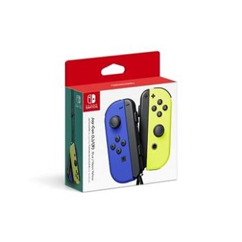 Nintendo Switch Joy-Con ovladače Blue/Neon Yellow (045496431303)