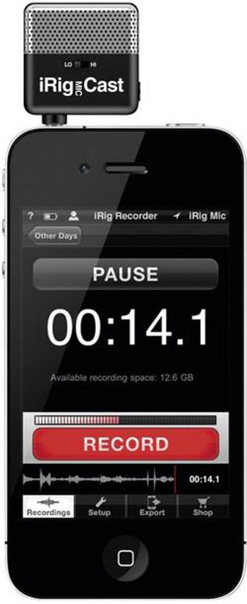 Mikrofon iRig Mic Cast pro iPhone