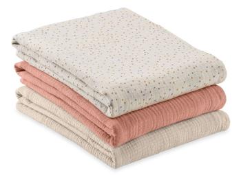 Hauck Cuddle N Clean 3Set Beige Dots/ Cork/ Beige