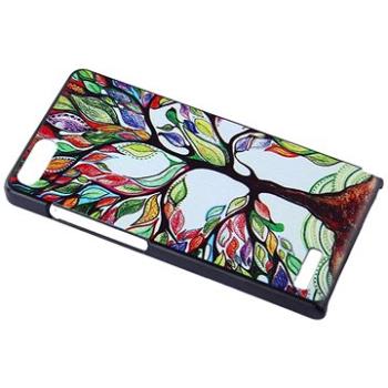 OEM Obal kryt Colorful Tree pro Huawei Ascend G6  (pouzdro) (1056C)