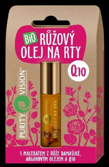 Purity Vision Bio růžový olej na rty 10 ml