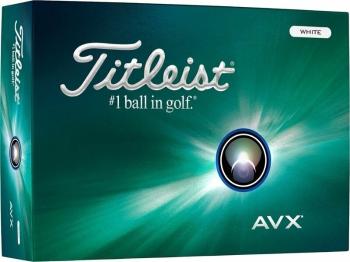 Titleist AVX 2024 White Golfové míčky