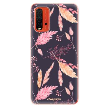 Odolné silikonové pouzdro iSaprio - Herbal Pattern - Xiaomi Redmi 9T