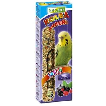 Nestor Tyčinka pro papoušky s lesním ovocem 85g 2ks (5901636000776)