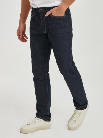 GAP V-Straight Taper Saratoga Rinse Jeans Modrá