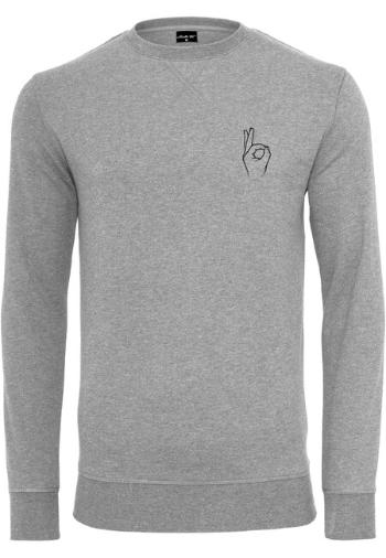 Mr. Tee Easy Sign Crewneck grey - XS