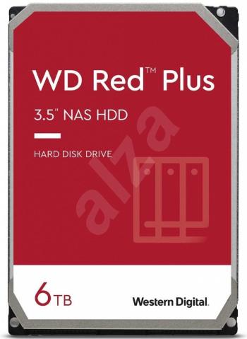 WD RED PLUS NAS WD60EFPX 6TB SATAIII/600 256MB cache CMR