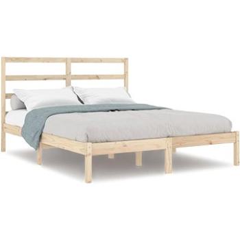 Rám postele masivní dřevo 150 × 200 cm King Size, 3104938 (3104938)