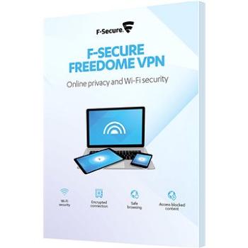F-Secure FREEDOME VPN pro 1 zařízení na 2 roky (elektronická licence) (FCFDBR2N001E1)