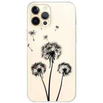 iSaprio Three Dandelions - black pro iPhone 12 Pro Max (danbl-TPU3-i12pM)